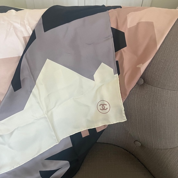Chanel Multi Color Silk Scarf - Picture 2 of 3